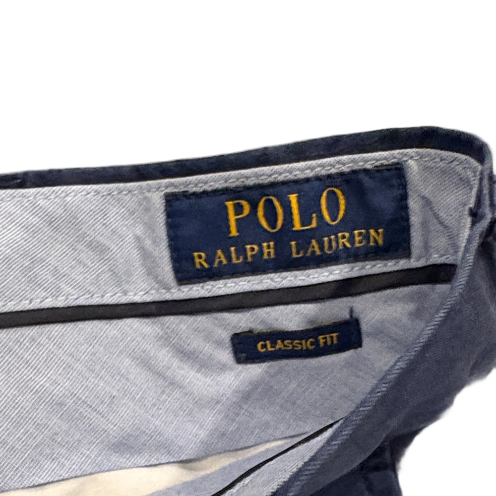 Polo Ralph Lauren Mens 36 Navy  Classic Fit Shorts